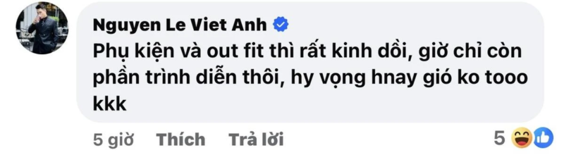 Việt Anh dành lời khen cho Quỳnh Kool.