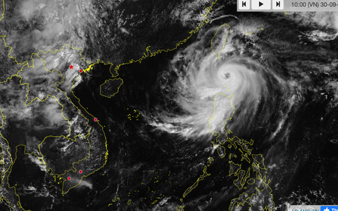 Bão KARTHON tiến vào biển đông 